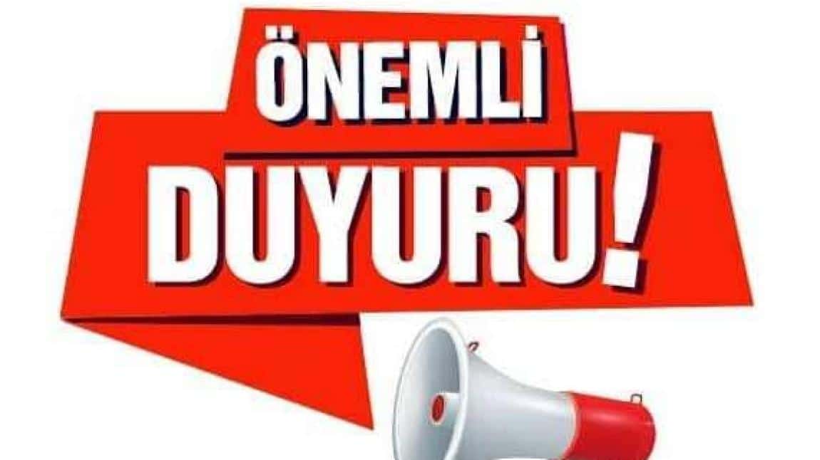 DUYURU :USTA ÖĞRETİCİ BAŞVURULARI 2025 YILI 1 AGUSTOS-31 AGUSTOS ARASINDA YAPILACAKTIR.